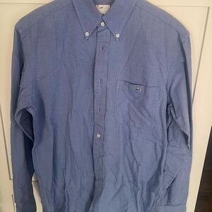 Men’s Lacoste blue button up